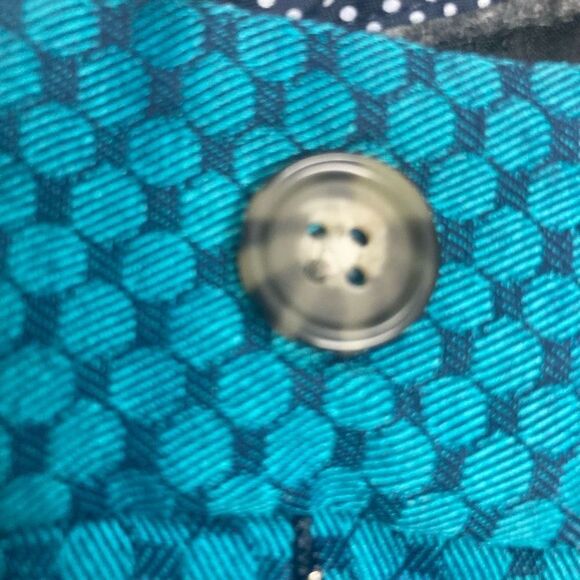 BANANA REPUBLIC Women’s Hampton Fit Pants Blue Green  Size 4 Inseam 26” READ - Picture 6 of 8